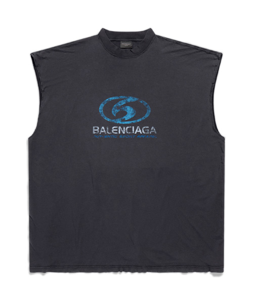 T-29649<br><b>BALENCIAGA</b><br>서퍼 코튼 슬리브리스</b><br>[매장가-90만원대]