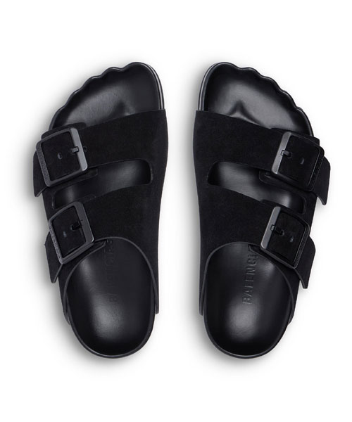 A-39361<br><b>BALENCIAGA</b><br>선데이 스웨이드 샌들</b><br>[매장가-90만원대]
