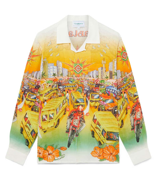 S-5096<br><b>CASA BLANCA</b><br>트래픽 린넨 셔츠</b><br>[매장가-100만원대]