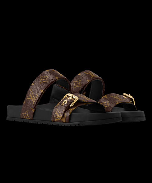 A-39523<br><b>LOUIS VUITTON</b><br>봄 디아 플랫 컴포트 뮬</b><br>[매장가-140만원대]