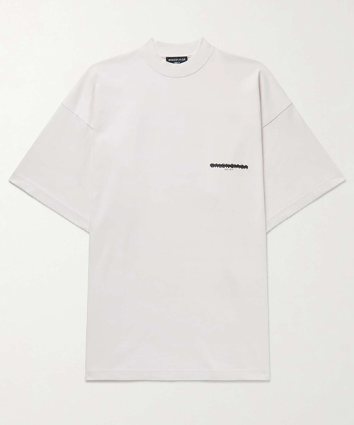 T-29627<br><b>BALENCIAGA</b><br>로고 프린트 코튼 티셔츠</b><br>[매장가-70만원대]