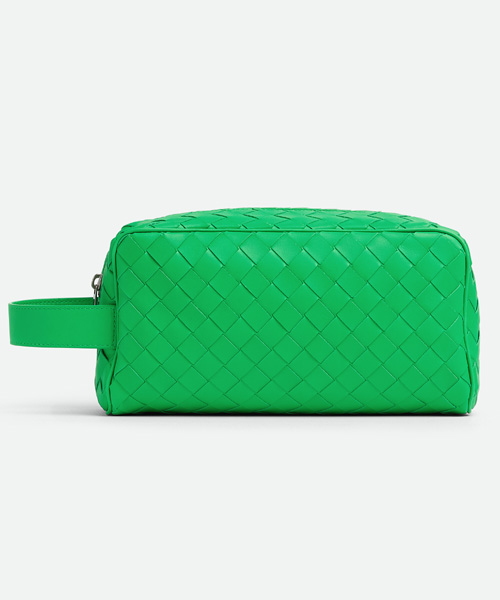 A-39568<br><b>BOTTEGA VENETA</b><br>인트레치아토 여행용 파우치</b><br>[매장가-240만원대]