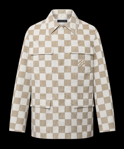 JK-23012<br><b>LOUIS VUITTON</b><br>다미에 코튼 오버셔츠 자켓</b><br>[매장가-400만원대]