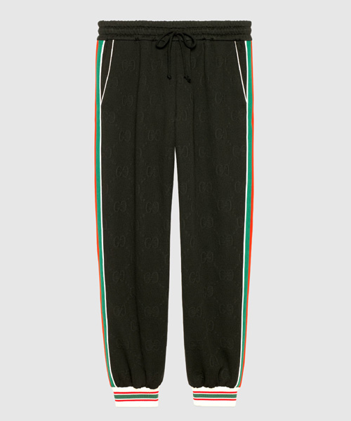 P-15486<br><b>GUCCI</b><br>GG 자카드 트레이닝 셋업 팬츠</b><br>[매장가-160만원대]