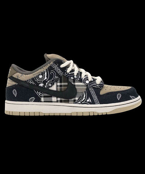 A-39475<br><b>TRAVIS SCOTT x NIKE</b><br>스캇 SB 덩크 로우</b><br>[리셀가-100만원대]