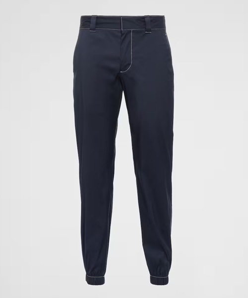 P-15485<br><b>PRADA</b><br>스트레치 포플린 팬츠</b><br>[매장가-160만원대]