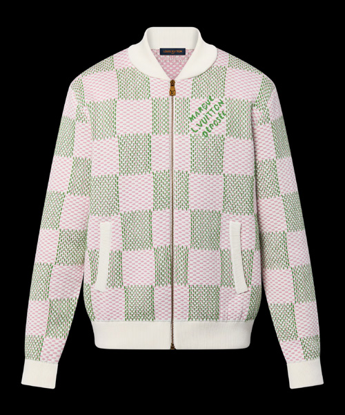 JK-23022<br><b>LOUIS VUITTON</b><br>다미에 자카드 코튼 집업 블루종</b><br>[매장가-280만원대]