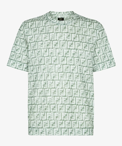 T-29673<br><b>FENDI</b><br>FF 시그니처 패턴 코튼 티셔츠</b><br>[매장가-100만원대]