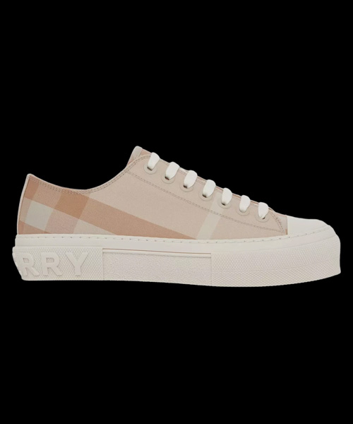 A-39359<br><b>BURBERRY</b><br>체크 코튼 스니커즈</b><br>[매장가-70만원대]