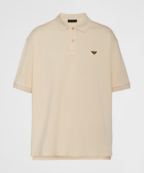 T-29709<br><b>PRADA</b><br>로고 패치 코튼 폴로셔츠</b><br>[매장가-100만원대]