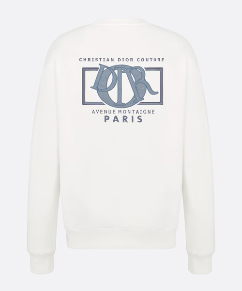 T-29736<br><b>DIOR</b><br>로고 참 캐주얼 핏 스웨트셔츠</b><br>[매장가-280만원대]
