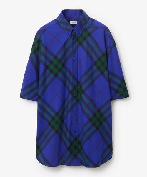 S-5062<br><b>BURBERRY</b><br>체크 코튼 셔츠</b><br>[매장가-100만원대]
