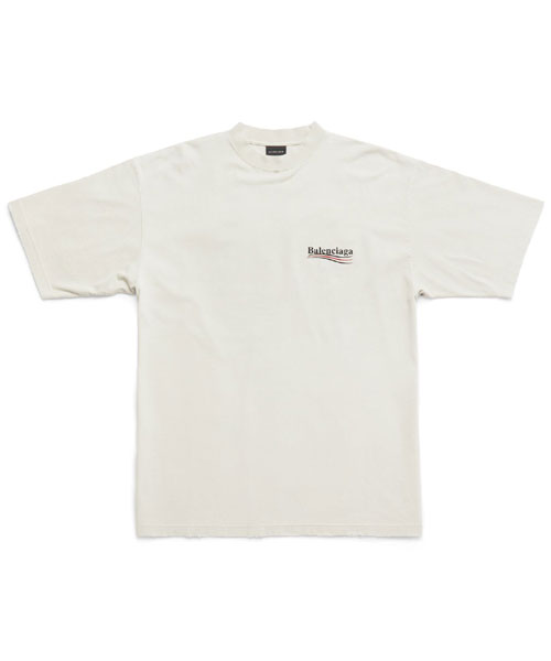 T-29559<br><b>BALENCIAGA</b><br>웨이브 로고 코튼 티셔츠</b><br>[매장가-100만원대]