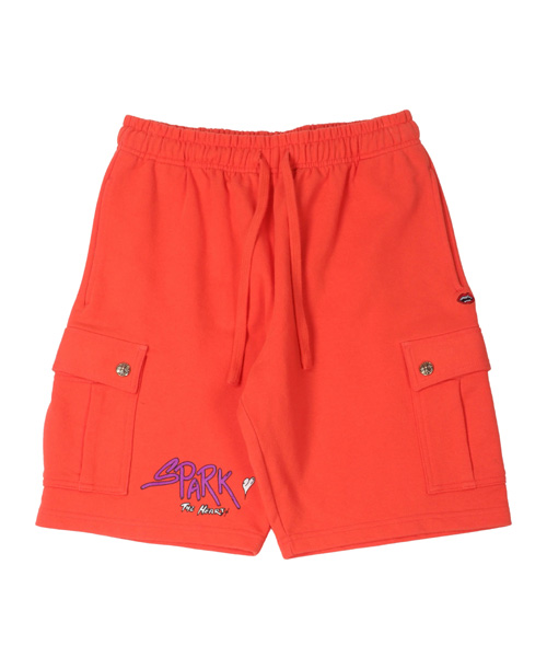 P-15465<br><b>CHROME HEARTS</b><br>매튜 보이 하트 카고 쇼츠</b><br>[매장가-130만원대]