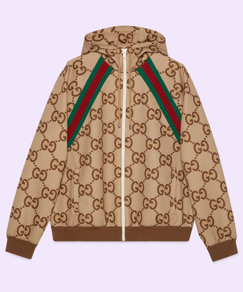JK-23001<br><b>GUCCI</b><br>점보 GG 집업 후드 자켓</b><br>[매장가-350만원대]