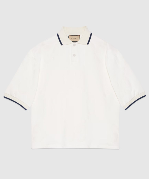 T-29898<br><b>GUCCI</b><br>GG 프린트 코튼 폴로셔츠</b><br>[매장가-160만원대]