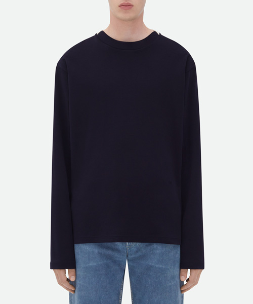 T-29883<br><b>BOTTEGA VENETA</b><br>플루이드 저지 티셔츠</b><br>[매장가-100만원대]