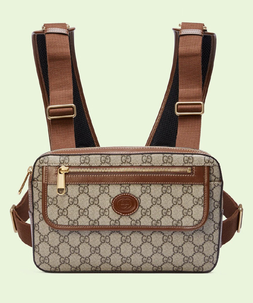 A-39976<br><b>GUCCI</b><br>인터로킹 G 스몰 백팩</b><br>[매장가-340만원대]