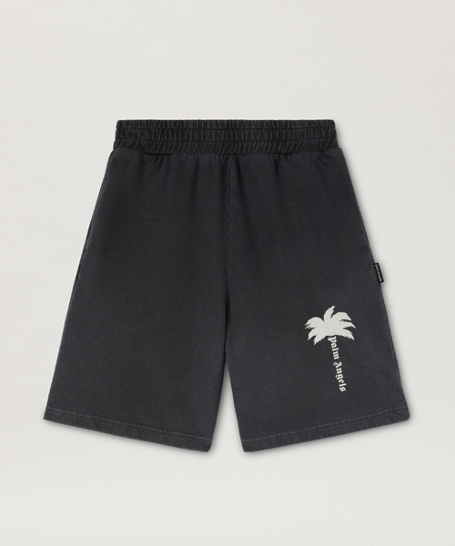 P-15609<br><b>PALM ANGELS</b><br>팜 프린트 스웻쇼츠</b><br>[매장가-60만원대]