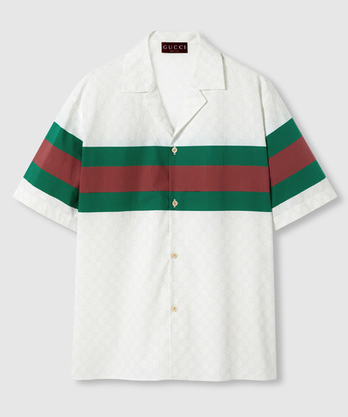 S-5181<br><b>GUCCI</b><br>웹 GG 코튼 셔츠</b><br>[매장가-180만원대]