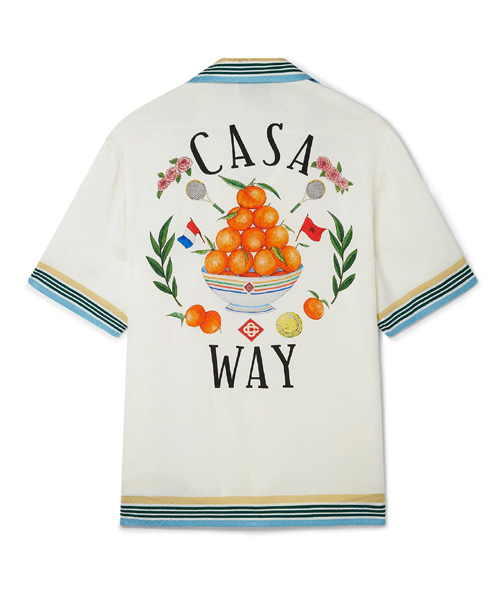 S-5139<br><b>CASABLANCA</b><br>CASA WAY SILK SHIRT</b><br>[매장가-140만원대]