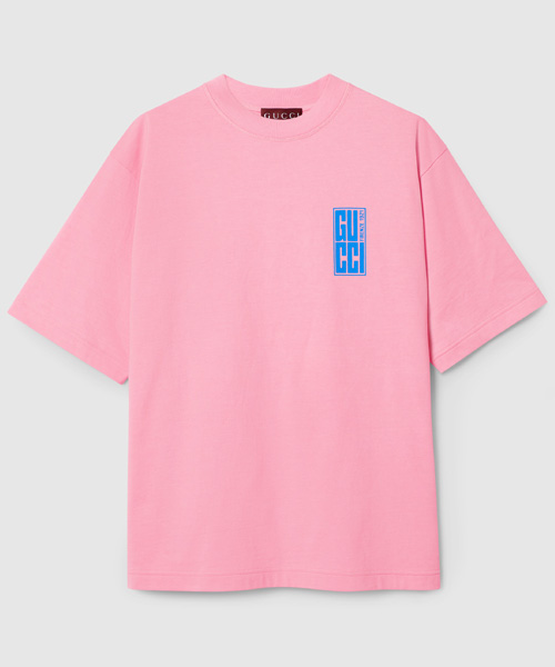 T-29902<br><b>GUCCI</b><br>로고 프린트 코튼 티셔츠</b><br>[매장가-80만원대]