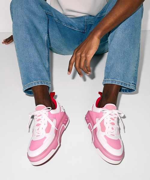 A-40233<br><b>CHRISTIAN LOUBOUTIN</b><br>아스트로루비 패널 스니커즈</b><br>[매장가-130만원대]