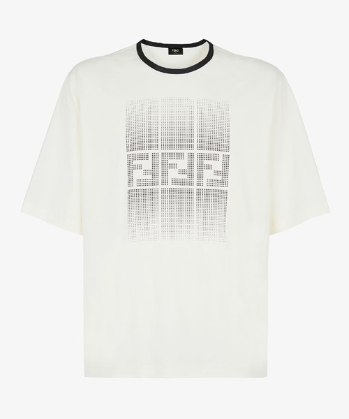 T-29901<br><b>FENDI</b><br>FF 프린트 코튼 티셔츠</b><br>[매장가-90만원대]