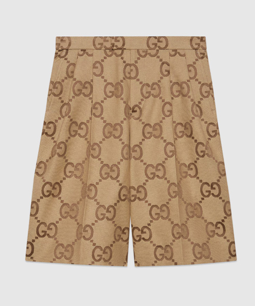 P-15543<br><b>GUCCI</b><br>점보 GG 캔버스 쇼츠</b><br>[매장가-150만원대]