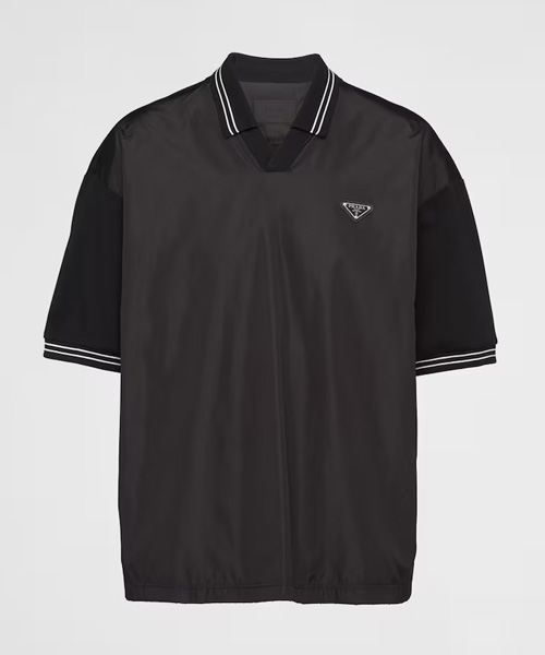T-29897<br><b>PRADA</b><br>리나일론 디테일 피케 폴로셔츠</b><br>[매장가-180만원대]