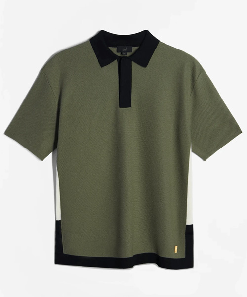 T-29747<br><b>DUNHILL</b><br>쓰리톤 코튼 폴로 셔츠</b><br>[매장가-100만원대]