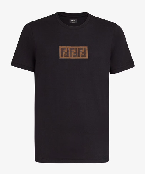 T-29846<br><b>FENDI</b><br>엠브로이더드 자수 코튼 티셔츠</b><br>[매장가-80만원대]