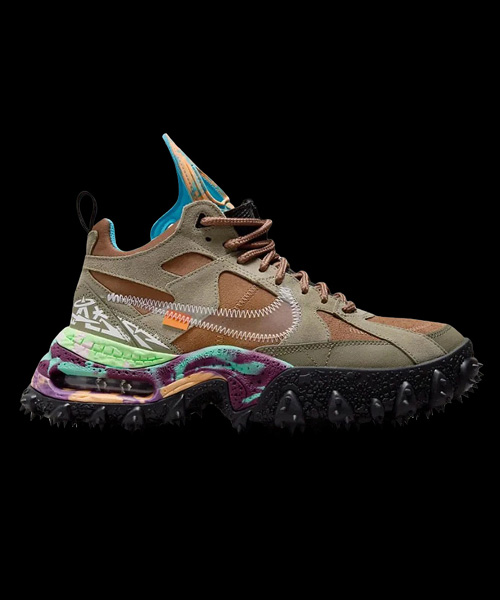 A-40215<br><b>NIKE x OFF-WHITE</b><br>테라 포마 스니커즈</b><br>[리셀가-60만원대]