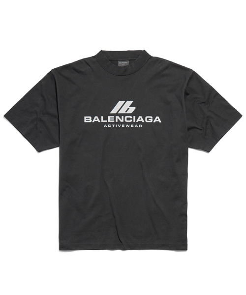 T-29863<br><b>BALENCIAGA</b><br>액티브웨어 미디엄 핏 코튼 티셔츠</b><br>[매장가-100만원대]