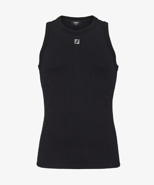 T-29905<br><b>FENDI</b><br>FF 패치 코튼 나시 티</b><br>[매장가-120만원대]