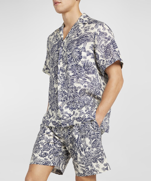 P-15641<br><b>LORO PIANA</b><br>퍼스 쇼츠</b><br>[매장가-150만원대]