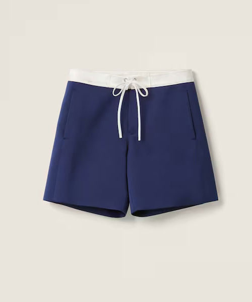 P-15590<br><b>MIU MIU</b><br>새틴 버뮤다 쇼츠</b><br>[매장가-200만원대]