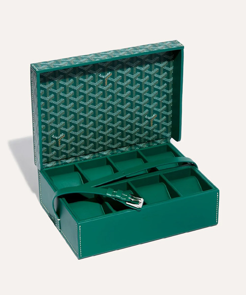 A-40114<br><b>GOYARD</b><br>시계 보관함</b><br>[매장가-700만원대]