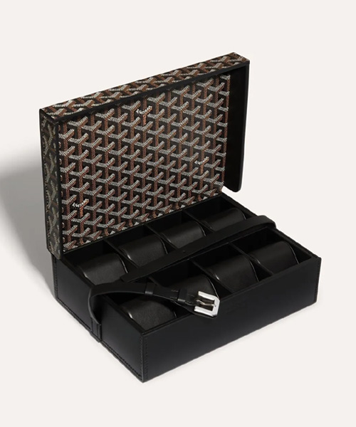A-40113<br><b>GOYARD</b><br>시계 보관함</b><br>[매장가-700만원대]