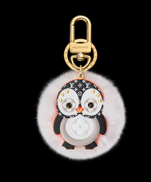 A-40099<br><b>LOUIS VUITTON</b><br>펭귄 모피 백 참 및 키홀더</b><br>[매장가-100만원대]