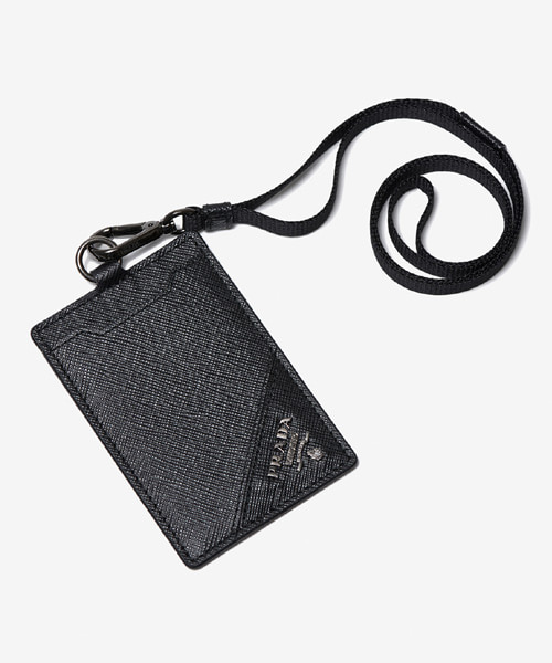 A-39815<br><b>PRADA</b><br>사피아노 레더 로고 카드 홀더</b><br>[매장가-60만원대]
