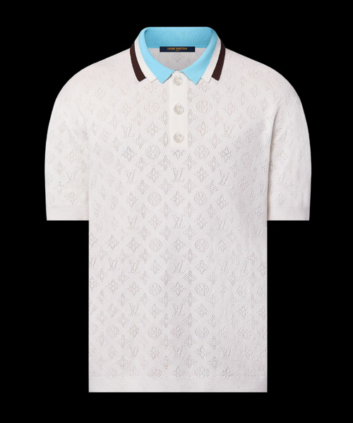 T-29910<br><b>LOUIS VUITTON</b><br>모노그램 포인텔 숏 슬리브 폴로셔츠</b><br>[매장가-180만원대]