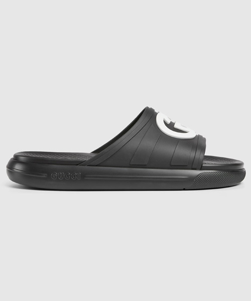 A-39851<br><b>GUCCI</b><br>인터로킹 G 슬라이드 슬리퍼</b><br>[매장가-60만원대]