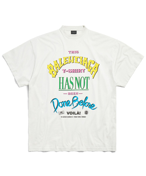 T-29819<br><b>BALENCIAGA</b><br>낫 빈 던 코튼 티셔츠</b><br>[매장가-100만원대]