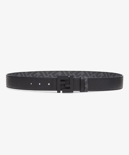 A-39819<br><b>FENDI</b><br>FF 시그니처 패턴 리버서블 가죽 벨트</b><br>[매장가-80만원대]