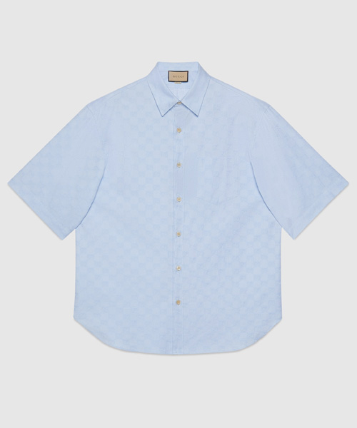 S-5131<br><b>GUCCI</b><br>GG 슈프림 옥스퍼드 코튼 셔츠</b><br>[매장가-80만원대]