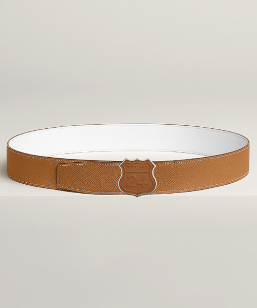 A-39903<br><b>HERMES</b><br>온 더 로드 벨트 버클 & 리버서블 가죽 스트랩 38MM</b><br>[매장가-150만원대]