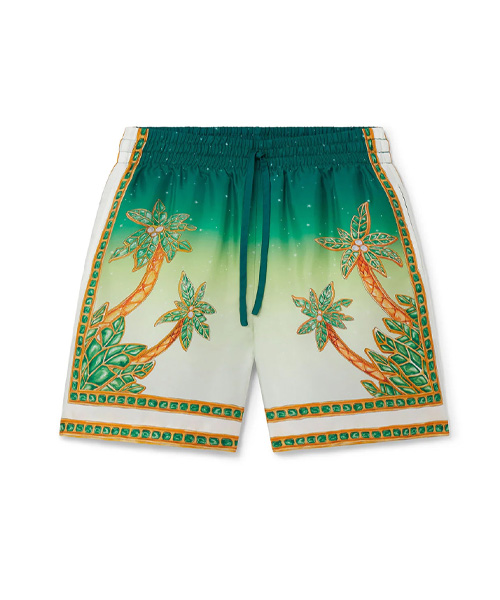 P-15662<br><b>CASABLANCA</b><br>JOYQUX D`AFRIQUE SILK SHORTS</b><br>[매장가-100만원대]