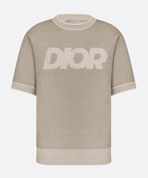 T-29839<br><b>DIOR</b><br>이탤릭 코튼 블렌드 니트</b><br>[매장가-190만원대]