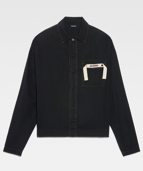 JK-23062<br><b>JACQUEMUS</b><br>라 슈미즈 드 니메스 데님 셔츠 자켓</b><br>[매장가-60만원대]